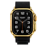 24K Gold Apple Watch Ultra 4 by Goldgenie — 24k Gold finish with Alpine loop