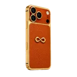 iphone 18 pro max goldgenie infinity burnt orange 24k gold 2 angled