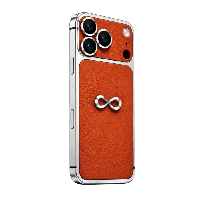 iphone 18 pro max goldgenie infinity burnt orange platinum 2 angled