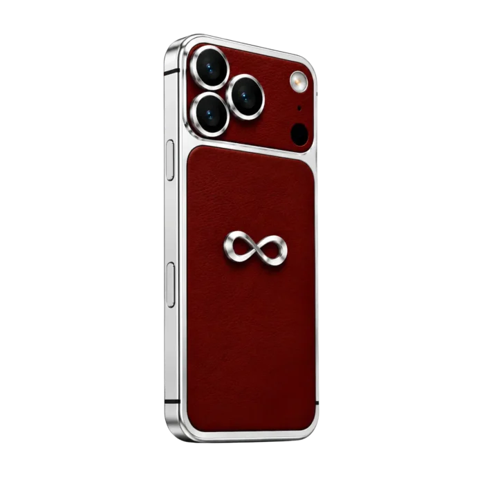 iphone 18 pro max goldgenie infinity oxblood platinum 2 angled