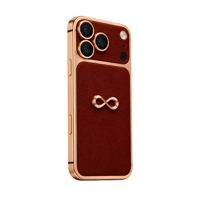 iphone 18 pro max goldgenie infinity oxblood rose gold 2 angled