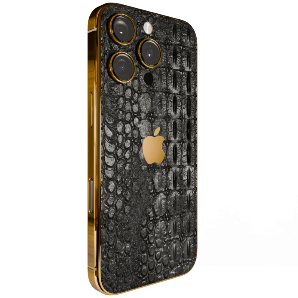 Black Croc Elite iPhone 16 Pro & Pro Max